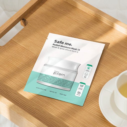 make p:rem Safe Me. Relief Moisture Mask 15 25ml x 10ea - Radiance Revolution