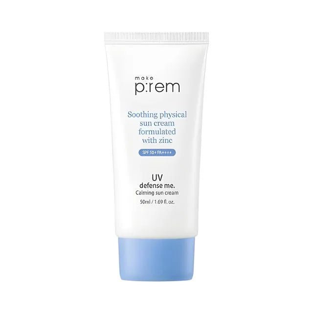 make p:rem UV Defense Me. Calming Sun Cream SPF 50+ PA++++ 50ml - Radiance Revolution