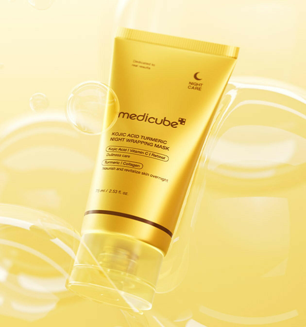 medicube Kojic Acid Turmeric Night Wrapping Mask 75ml.
