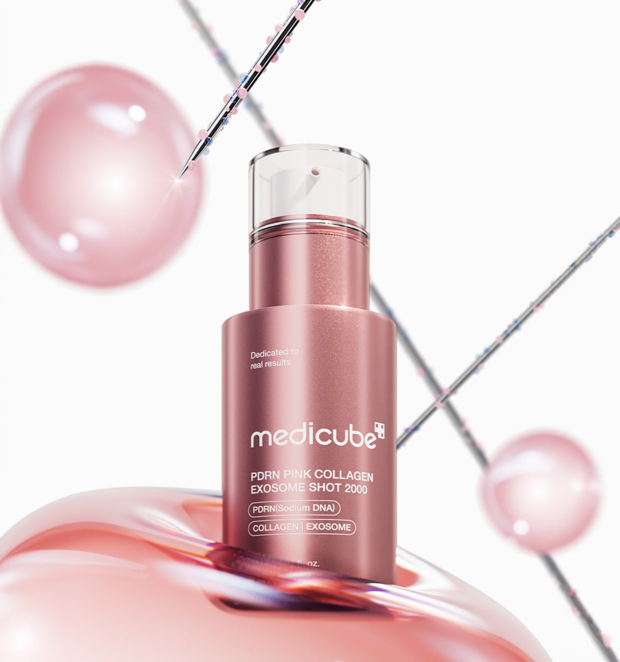 medicube PDRN Pink Collagen Exosome Shot 2000 30ml - Radiance Revolution