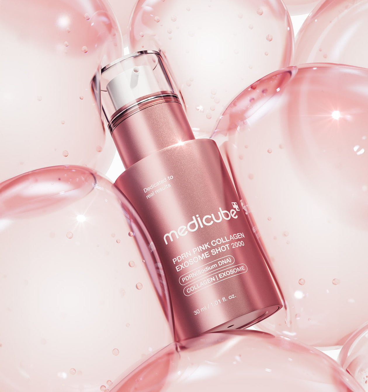 medicube PDRN Pink Collagen Exosome Shot 2000 30ml - Radiance Revolution