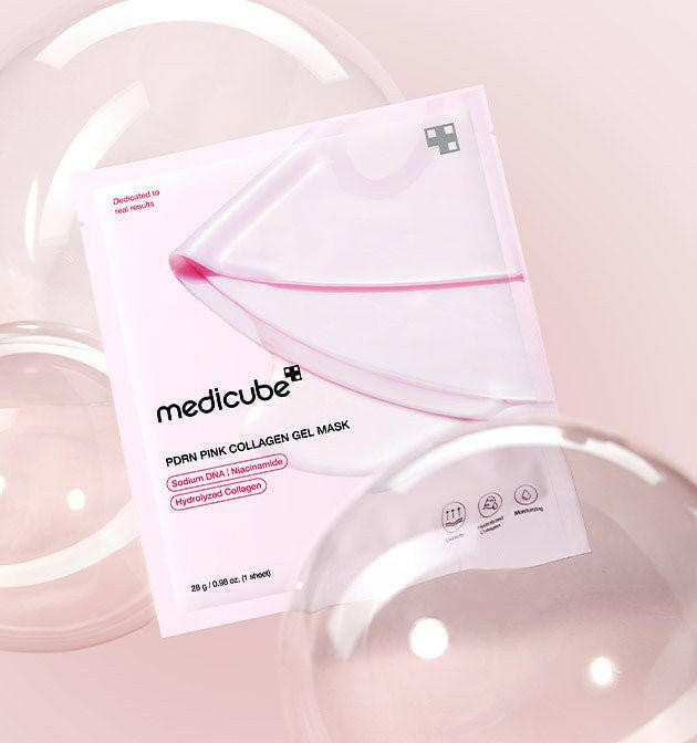 medicube PDRN Pink Collagen Gel Mask 28g X 4ea - Radiance Revolution - Default Title - Facial Mask - medicube