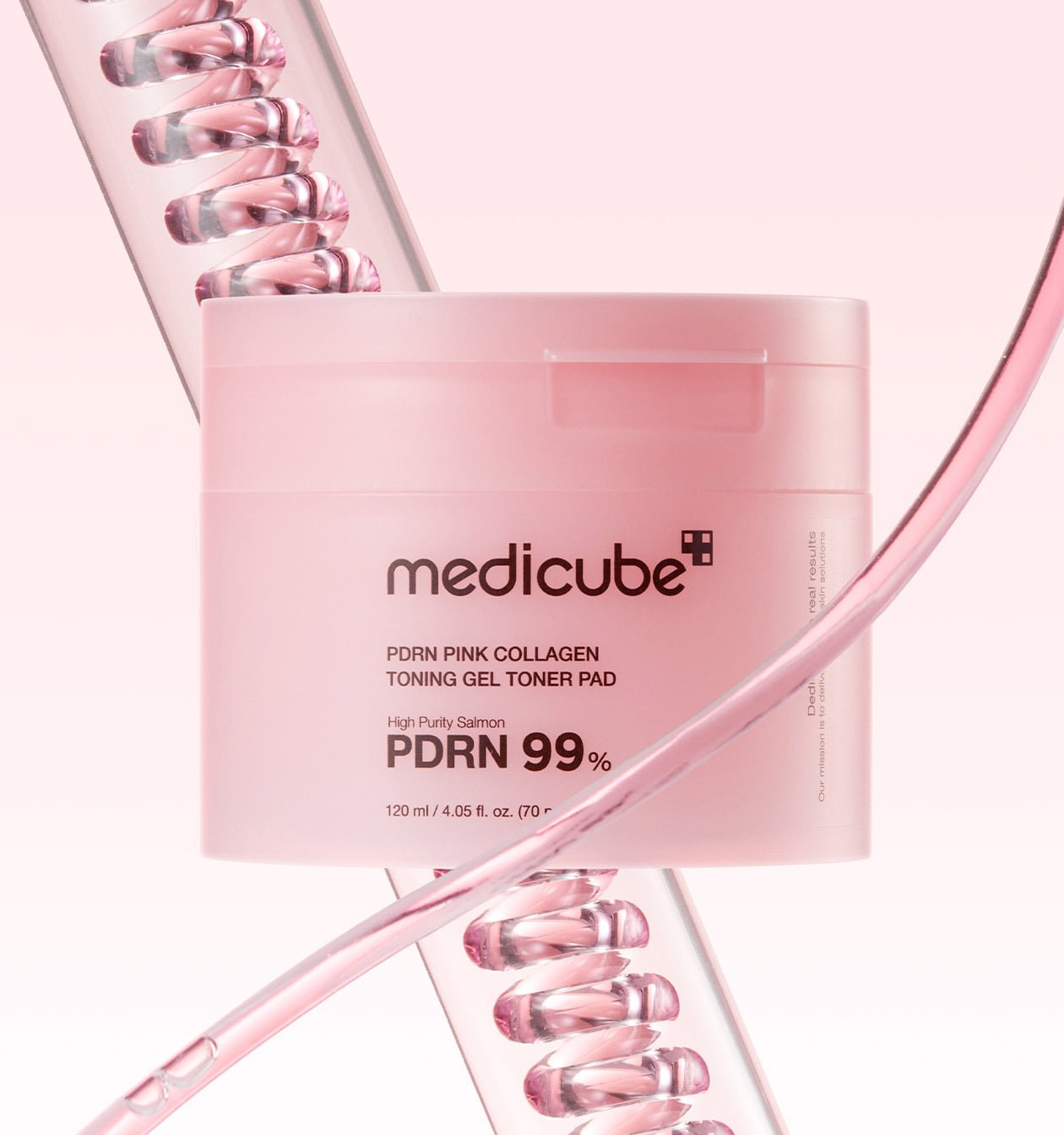 medicube PDRN Pink Collagen Gel Toner Pad 120ml/70pads - Radiance Revolution