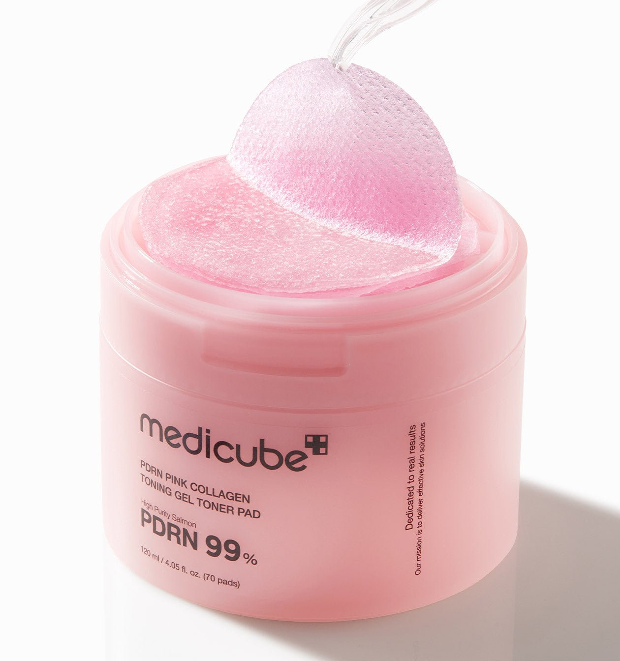 medicube PDRN Pink Collagen Gel Toner Pad 120ml/70pads - Radiance Revolution