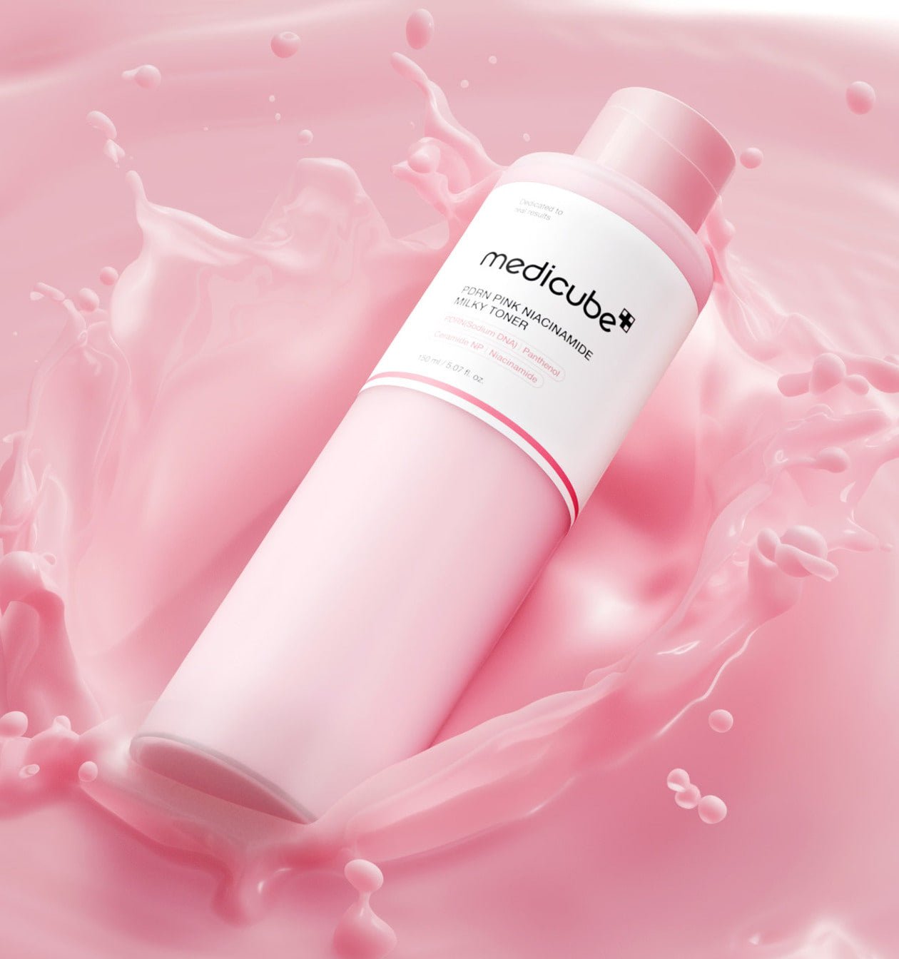 medicube PDRN Pink Niacinamide Milky Toner 150ml - Radiance Revolution