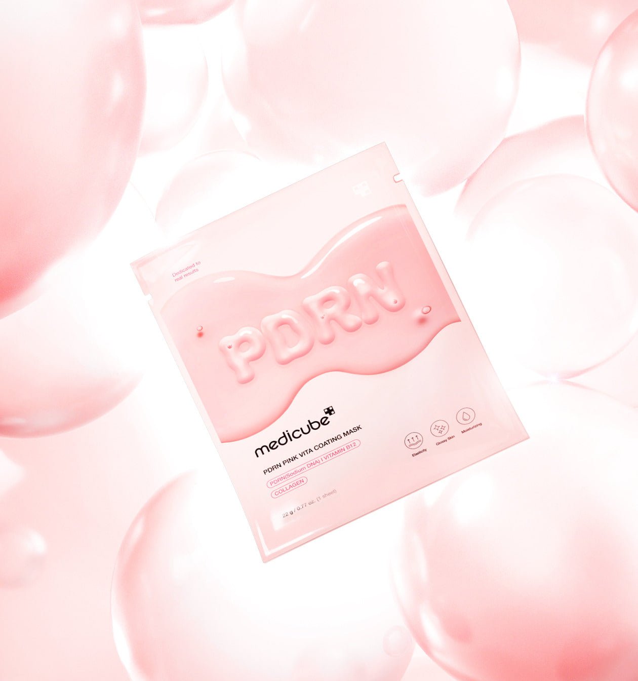 medicube PDRN Pink Vita Coating Mask 22g X 5ea - Radiance Revolution