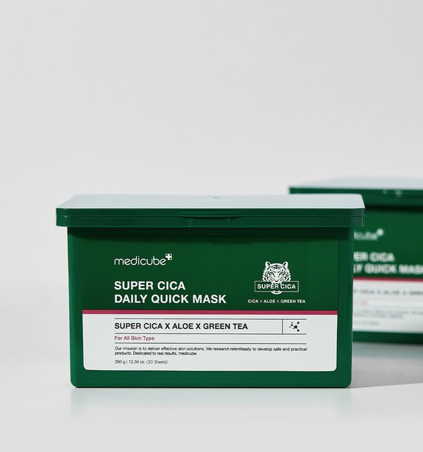 medicube Super Cica Daily Quick Mask 350g/30ea - Radiance Revolution