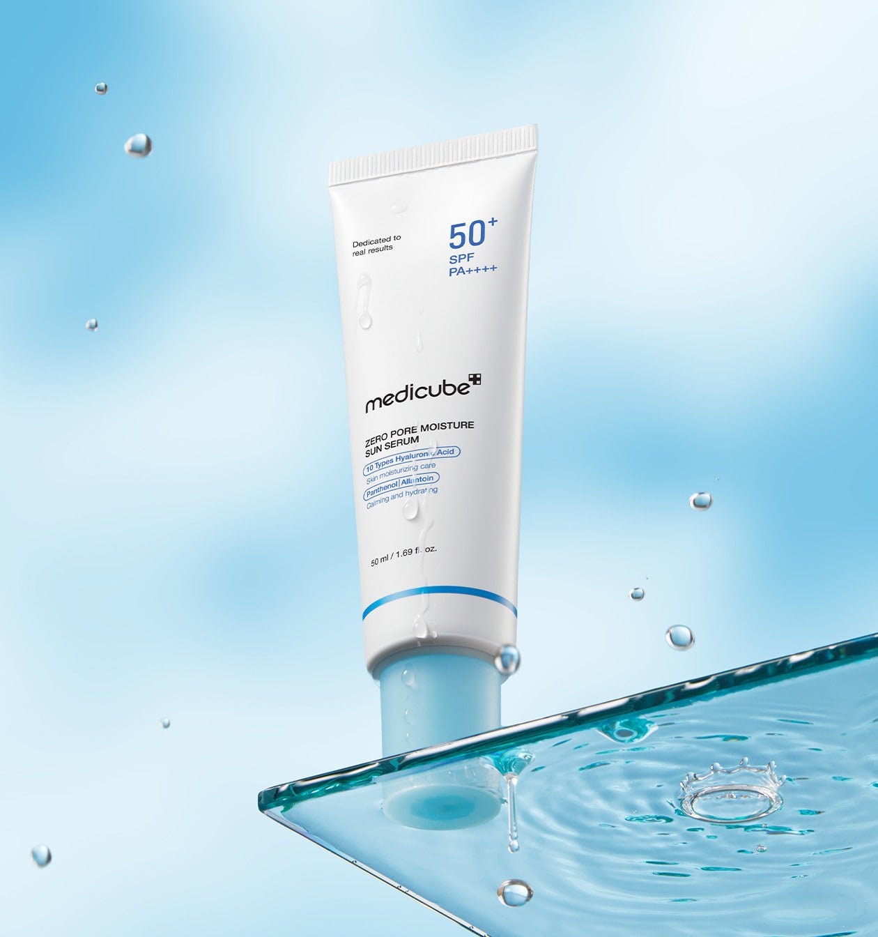 medicube Zero Pore Moisture Sun Serum 50ml - Radiance Revolution