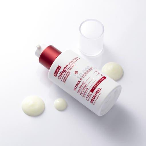 MEDIPEEL Retinol Collagen Lifting Ampoule.