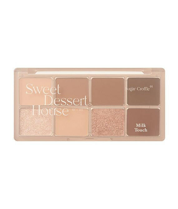 Milk Touch Be My Sweet Dessert House Palette #01 Sugar Croffle.