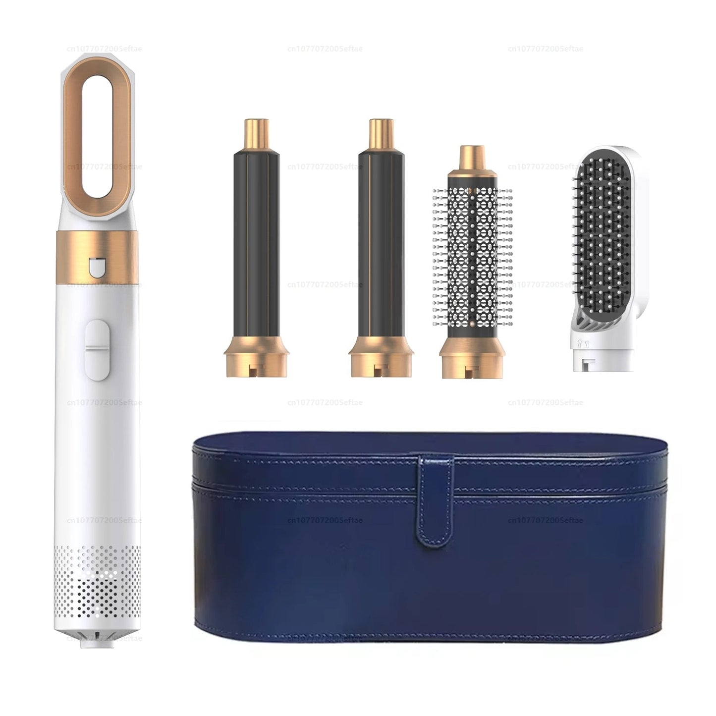 Multi Hair Styler 5 In 1 Hair Dryer Curling Iron Hair Straightener With Hair Brush.