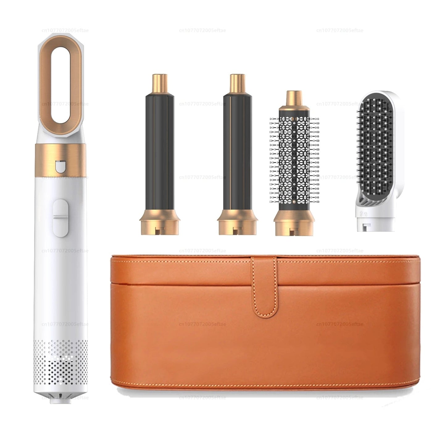Multi Hair Styler 5 In 1 Hair Dryer Curling Iron Hair Straightener With Hair Brush.