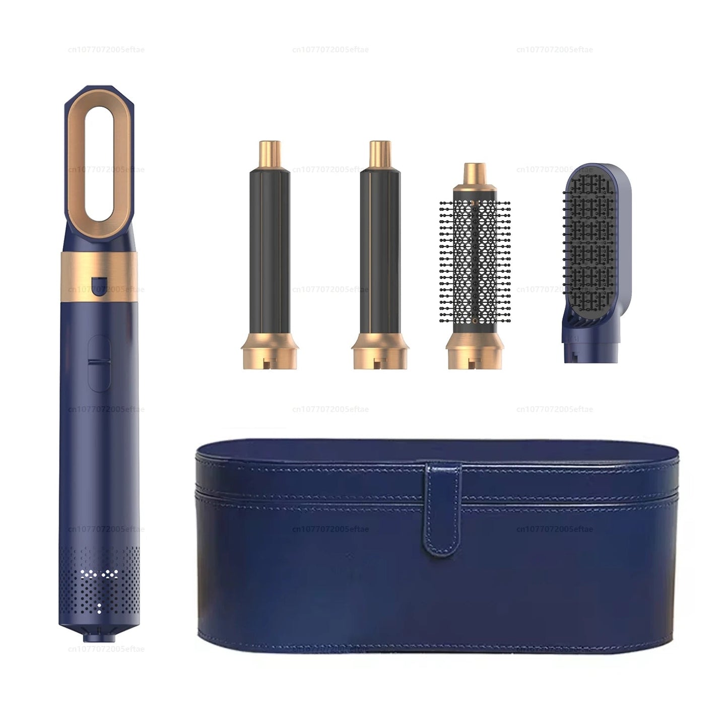 Multi Hair Styler 5 In 1 Hair Dryer Curling Iron Hair Straightener With Hair Brush.