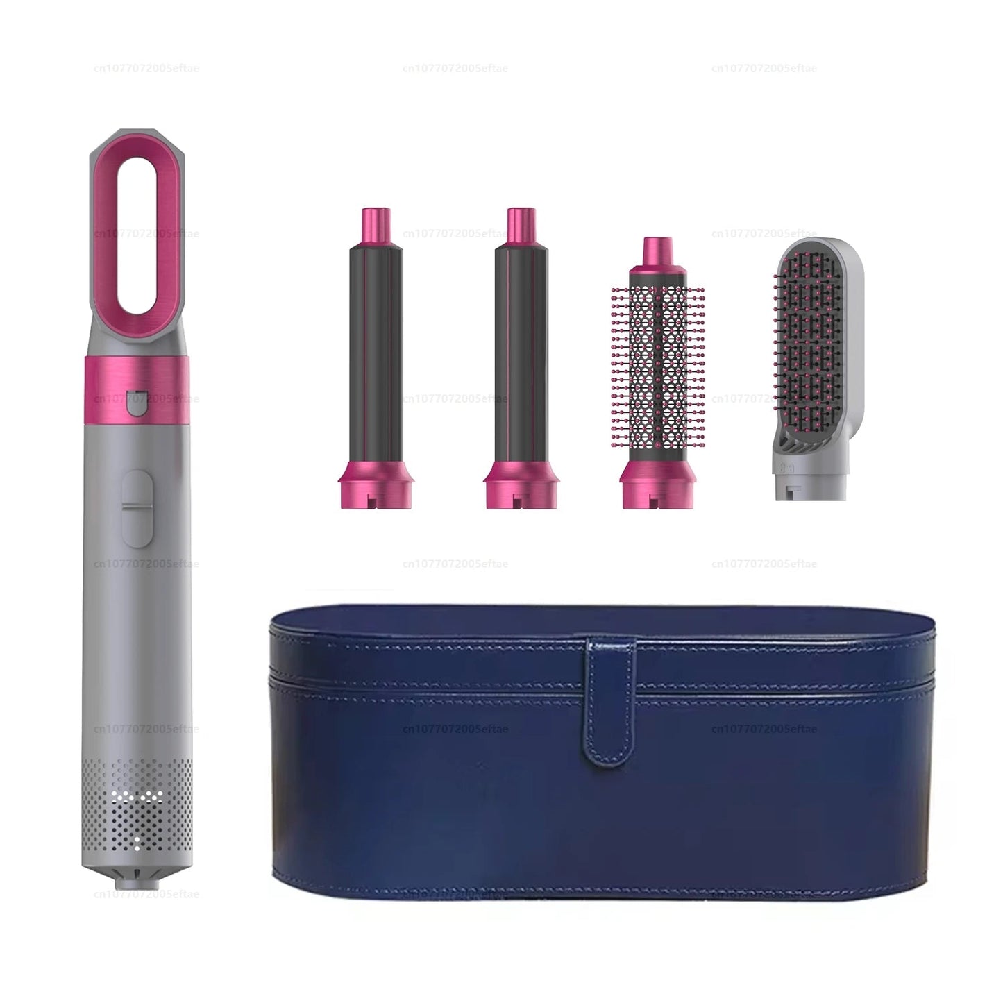 Multi Hair Styler 5 In 1 Hair Dryer Curling Iron Hair Straightener With Hair Brush.