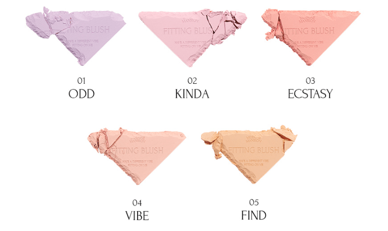 MUZIGAE MANSION Fitting Blusher 5g.