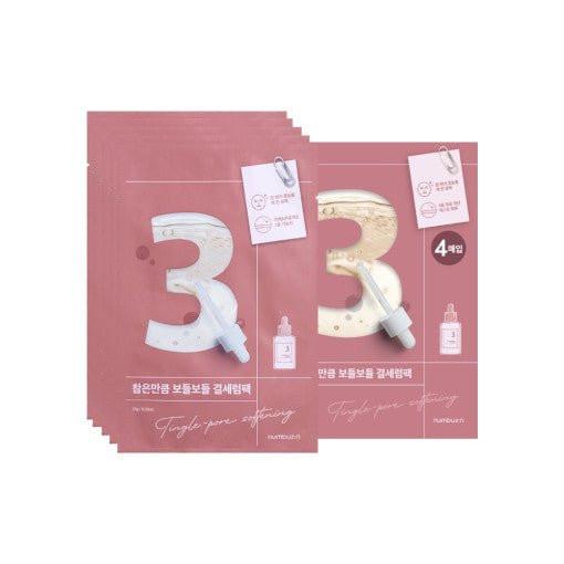 numbuzin No.3 Tingle Pore Softening Sheet Mask 10P.