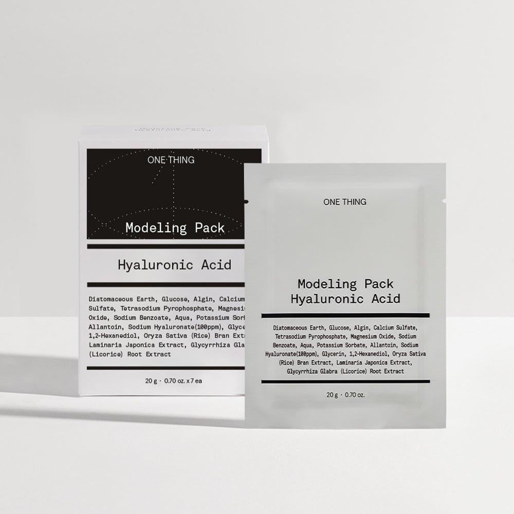 ONE THING Modeling Pack 20g X 7 Hyaluronic Acid.