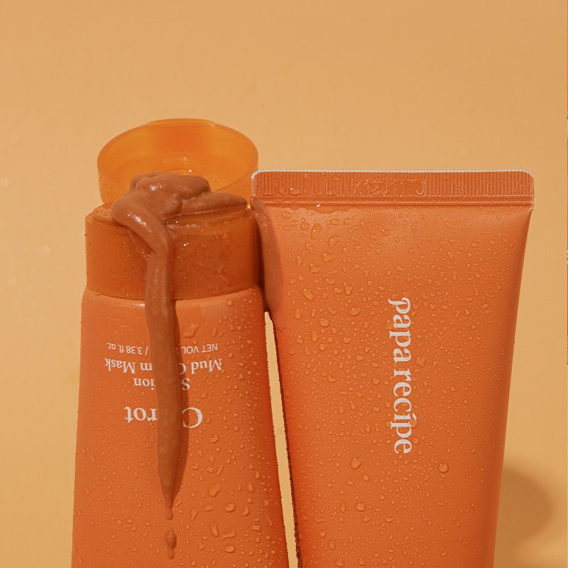 papa recipe Carrot Solution Mud Cream Mask - Radiance Revolution