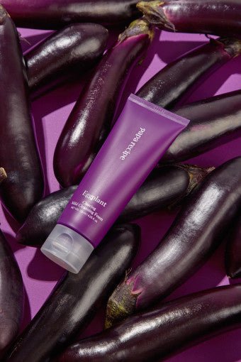papa recipe Eggplant Clearing Mild Cleansing Foam 120ml - Radiance Revolution
