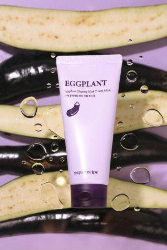 papa recipe Eggplant Clearing Mud Cream Mask 100ml.
