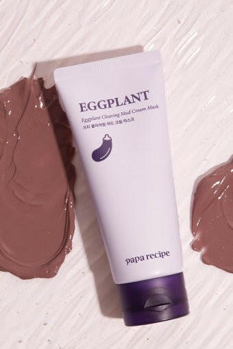 papa recipe Eggplant Clearing Mud Cream Mask 100ml.