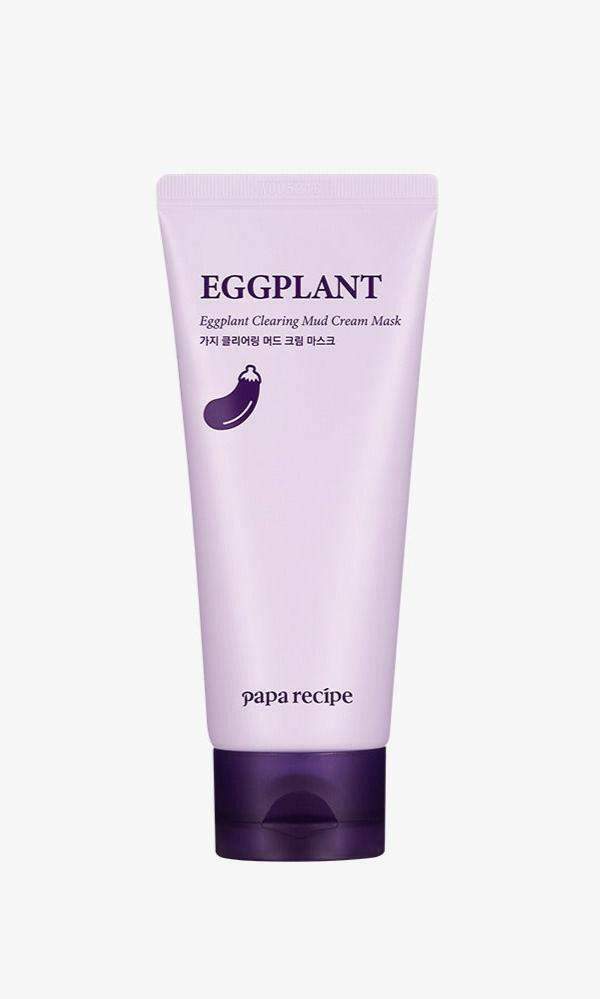 papa recipe Eggplant Clearing Mud Cream Mask 100ml.