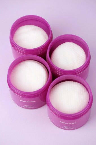 papa recipe Eggplant Clearing Peeling Pad Toner 255ml(70 Pads).