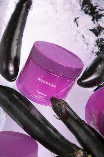 papa recipe Eggplant Clearing Peeling Pad Toner 255ml(70 Pads).
