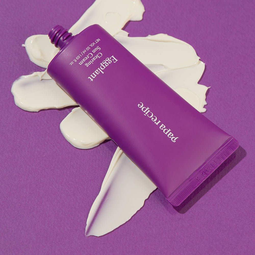 papa recipe Eggplant Clearing Sun Cream 50ml (SPF 50+ PA++++) - Radiance Revolution