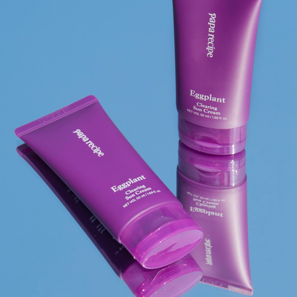 papa recipe Eggplant Clearing Sun Cream 50ml (SPF 50+ PA++++) - Radiance Revolution