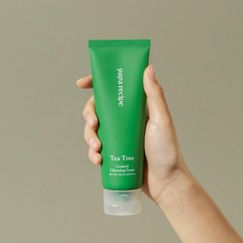 papa recipe Tea Tree Control Cleansing Foam 120ml.