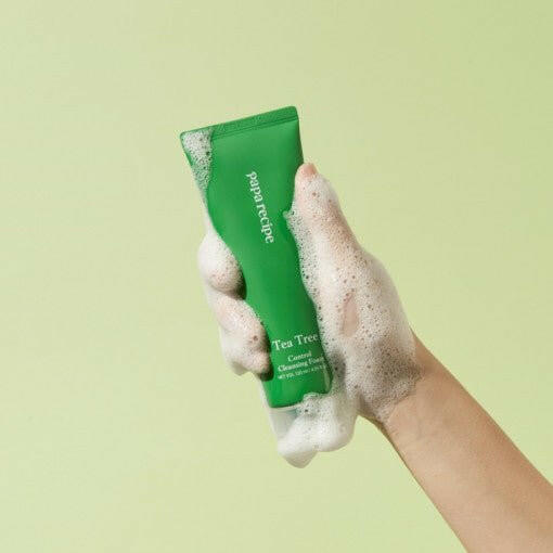 papa recipe Tea Tree Control Cleansing Foam 120ml.
