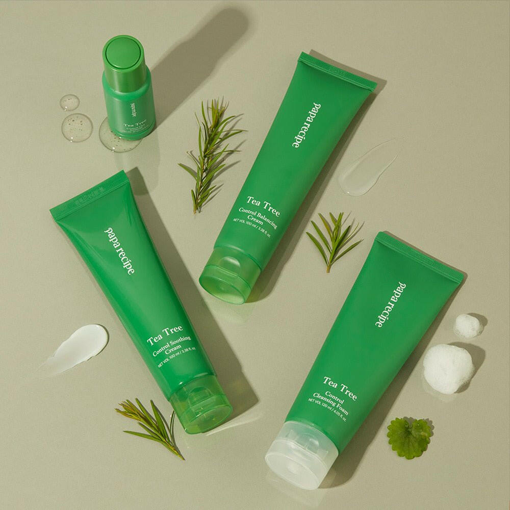 papa recipe Tea Tree Control Cleansing Foam 120ml.