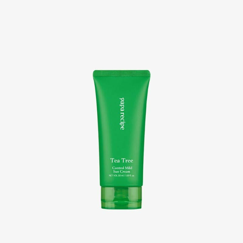 papa recipe Tea Tree Control Mild Sun Cream 50ml.