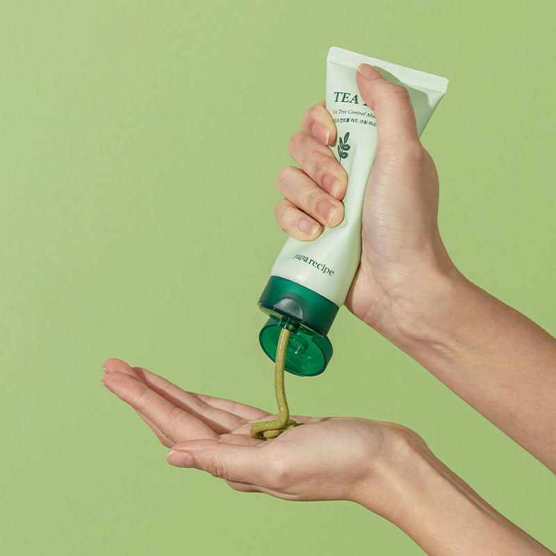papa recipe Tea Tree Control Mud Cream Mask 100ml.