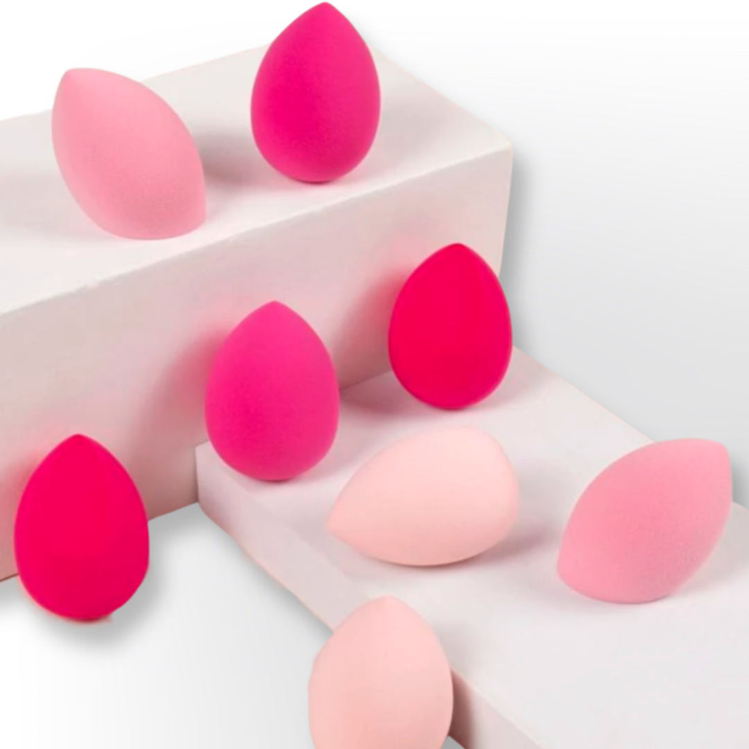 Flossy Pink Makeup Sponges + 1 FREE-2