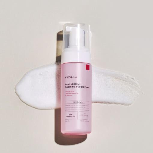 EUNYUL Lab Acne Solution Calamine Bubble Foam 150ml.