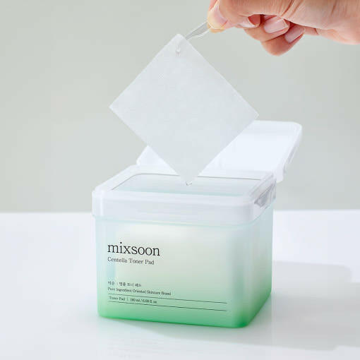 mixsoon Centella Toner Pad 120ea/180ml.