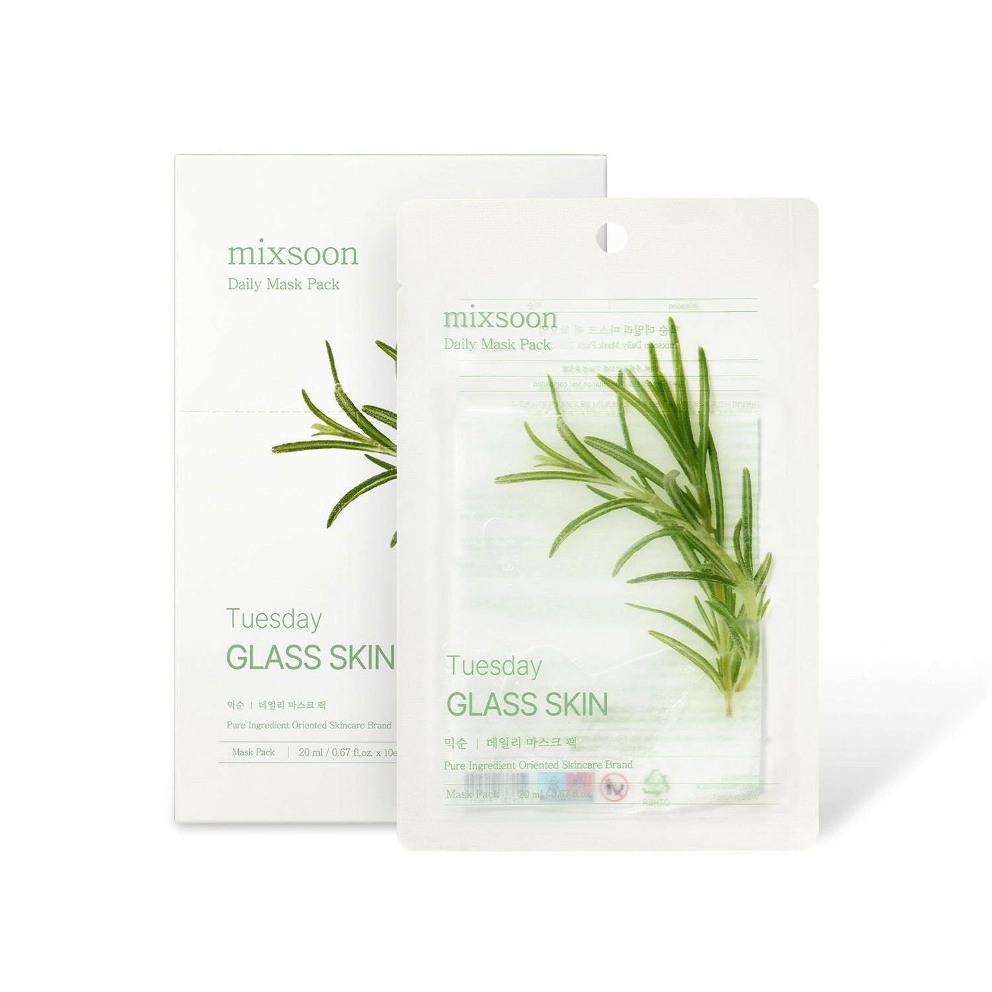 mixsoon Daily Mask Pack Tuesday 20ml X 10ea.