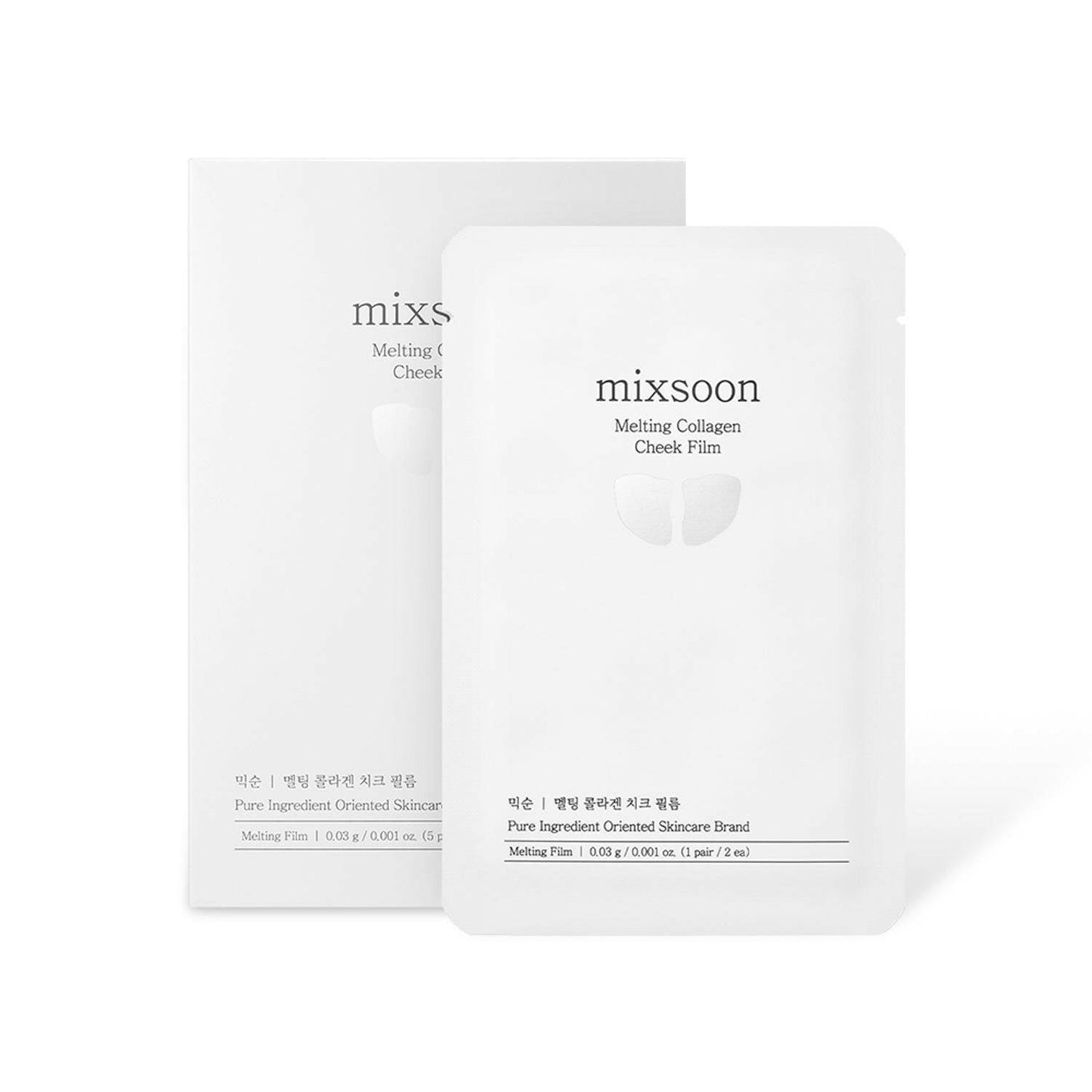mixsoon Melting Collagen Cheek Film (10ea/5pairs).