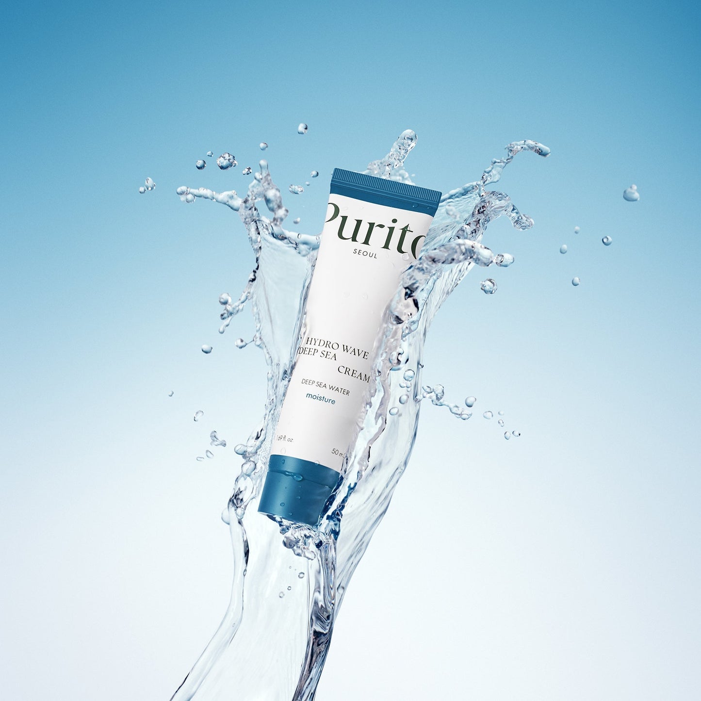 PURITO SEOUL Hydro Wave Deep Sea Cream 50ml - Radiance Revolution