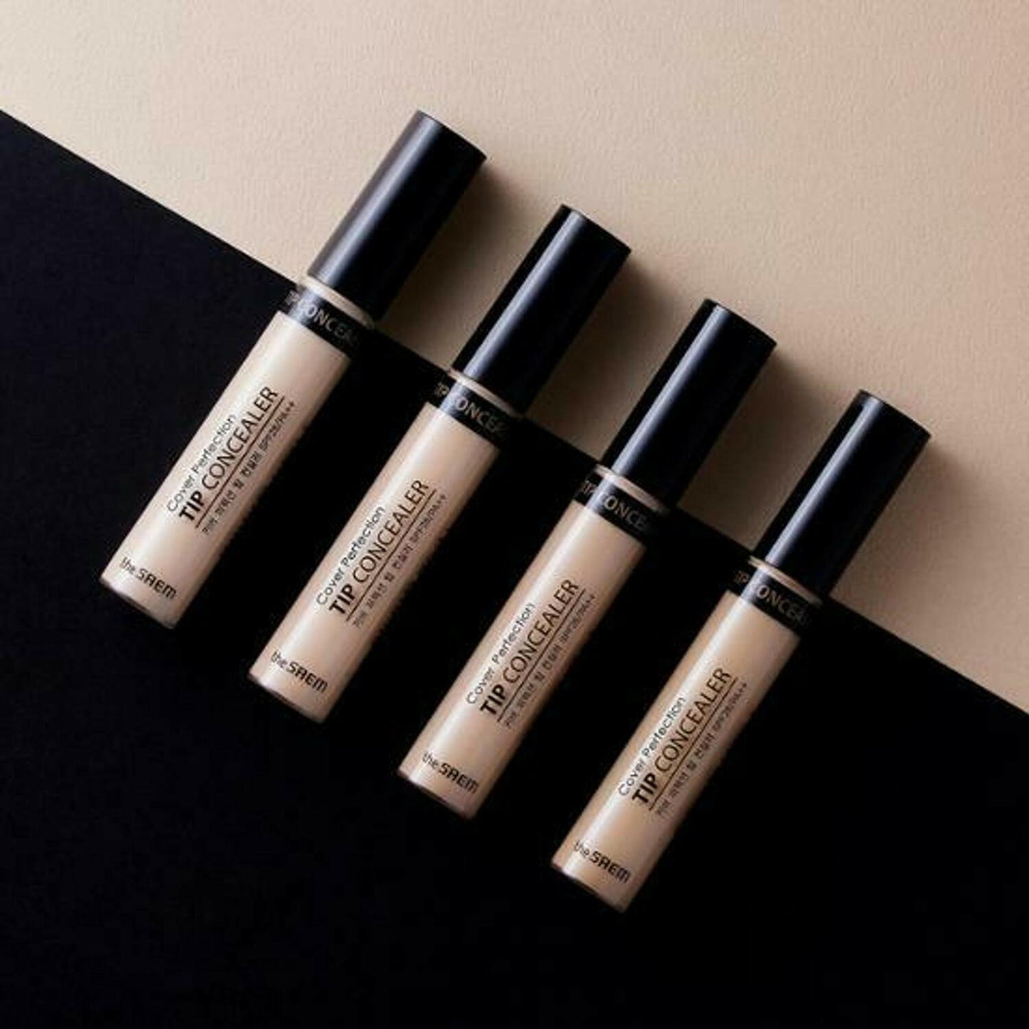 the SAEM Cover Perfection Tip Concealer 6.5g (10 shades).