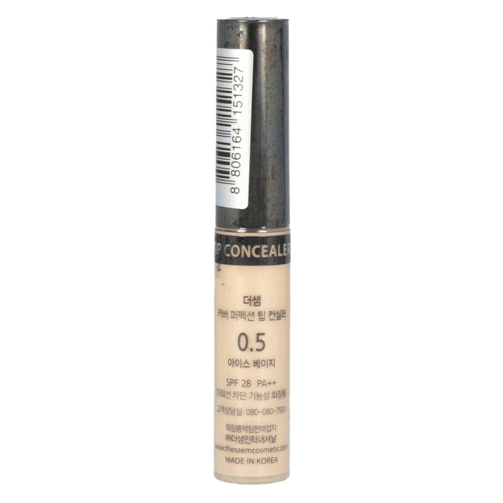 the SAEM Cover Perfection Tip Concealer 6.5g (10 shades).
