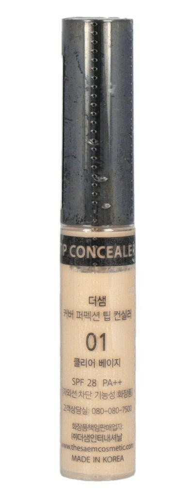 the SAEM Cover Perfection Tip Concealer 6.5g (10 shades).