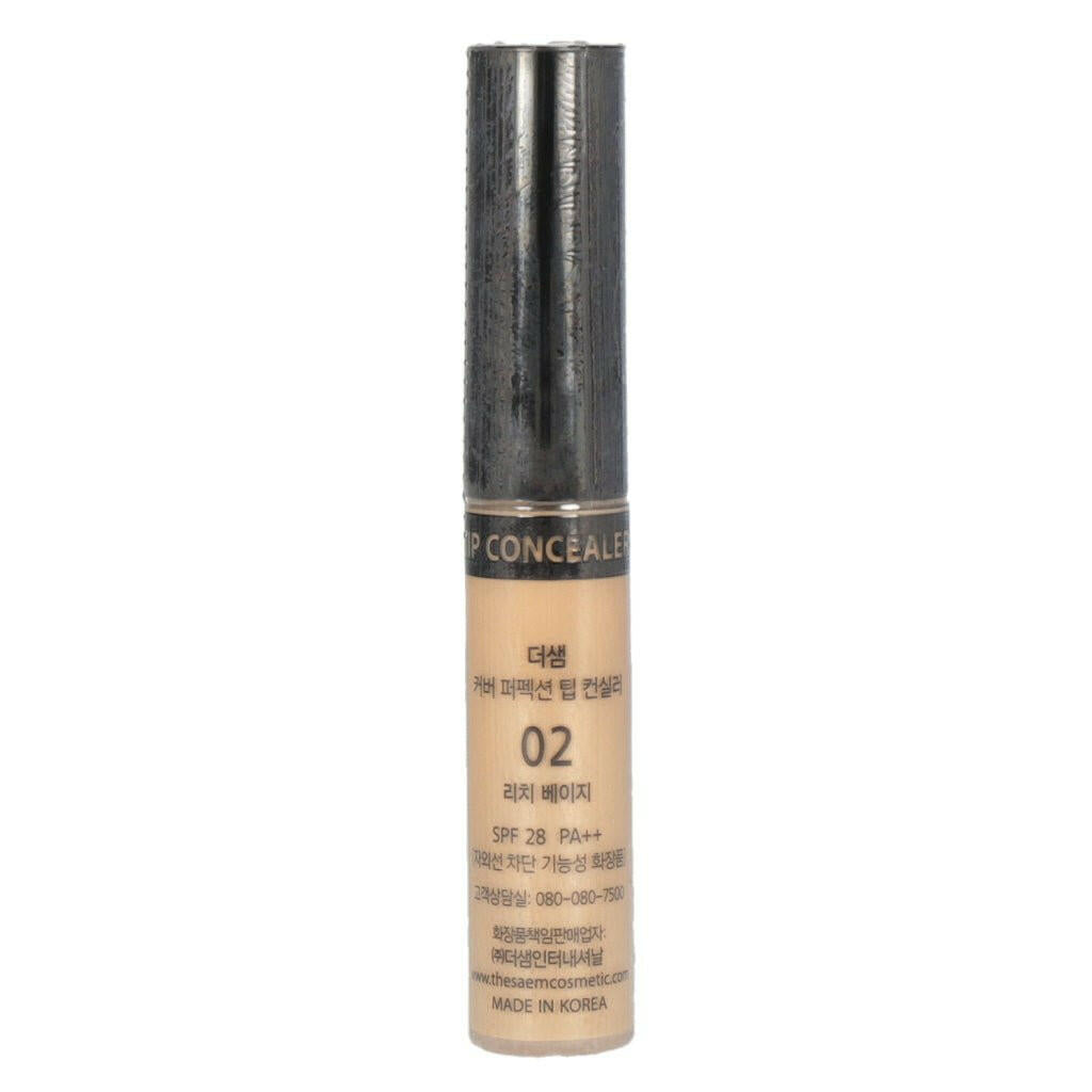 the SAEM Cover Perfection Tip Concealer 6.5g (10 shades).