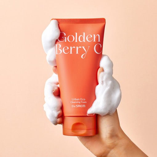 The SAEM Urban Eco Golden Berry C Cleansing Foam 150ml - Radiance Revolution