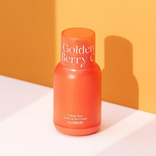 The SAEM Urban Eco Golden Berry C Tone Up Sun Cream 50ml.