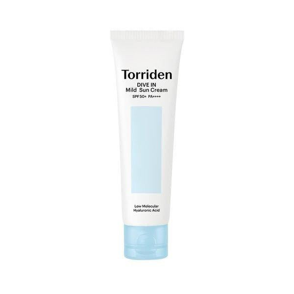 Torriden DIVE IN Mild Suncream 60ml (SPF 50+ PA++++).
