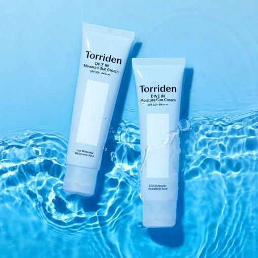 Torriden DIVE-IN Watery Moisture Sun Cream 60ml (SPF 50+ PA++++).