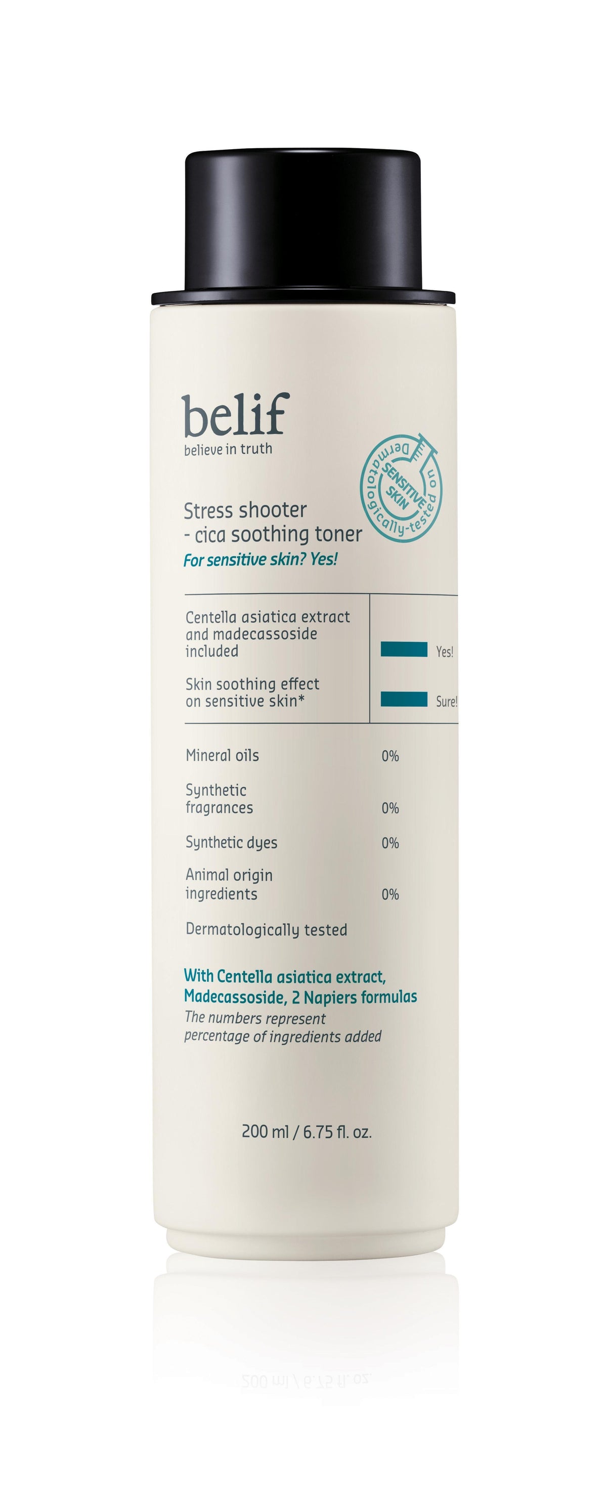 [Belif] Stress shooter - cica soothing toner 200 ml.